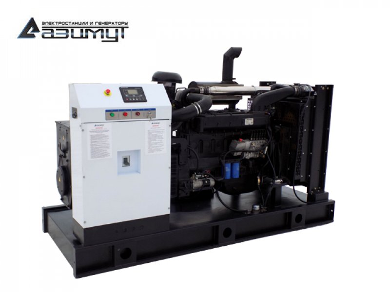 Дизельный генератор АД-200С-Т400-1РМ5 SDEC мощностью 200 кВт (380 В) открытого исполнения